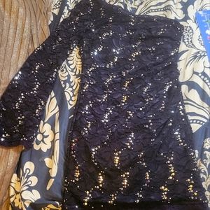 Sequin hearts Juniors mini navy mini dress size 3